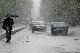 سازمان هواشناسی هشدار صادر کرد/ بارش برف و باران در ۱۰ استان