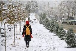 بارش باران و برف در جاده‌های ۱۵ استان کشور