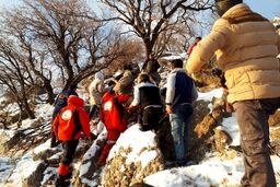 کشف جسد کوهنورد پس از ۳ روز  یخ‌زدگی