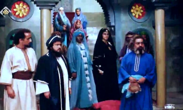 پشت صحنه دیده نشده از سریال امام علی (ع) برای اولین بار