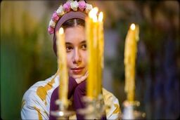 عاشقانه نفس بازغی و پدرش+ فیلم