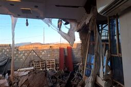 انفجار گاز در شهر سراب