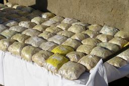 کشف تریاک در درگیری مسلحانه در مرز زاهدان