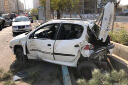 تصادف خونین در اتوبان معروف تهران