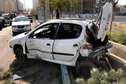 تصادف خونین در اتوبان معروف تهران