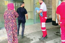 نجات نوازد 6 ماهه از مرگ حتمی با تلاش امدادگران هلال احمر