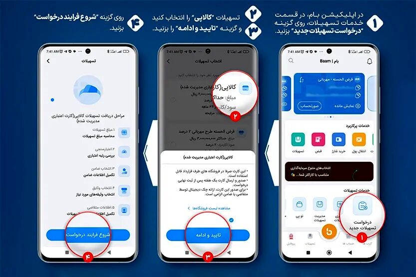 «کالاپی»، کارت اعتباری ۲۰۰ میلیونی بانک ملی ایران بدون نیاز به مراجعه حضوری/ تسهیلاتی با اقساط بلندمدت