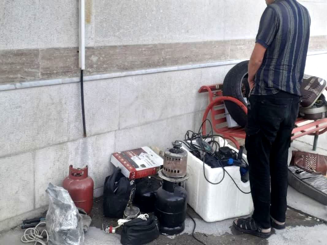 دستگیری سارقی که به اماکن خصوصی دستبرد می‌زد