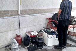 دستگیری سارقی که به اماکن خصوصی دستبرد می‌زد
