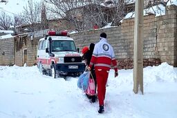 انتقال ۵۹ مصدوم و امدادرسانی به ۸۹۴۱ نفر  در برف و کولاک ۱۹ استان