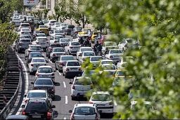 ترافیک سنگین در برخی ورودی‌های تهران