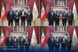 انتصاب مدیران جدید چهار منطقه امور شعب / اکبری: چابک‌سازی و بهره‌وری، اولویت بانک ملی ایران است

